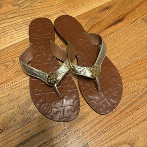 EUC Tory Burch Flip Flops